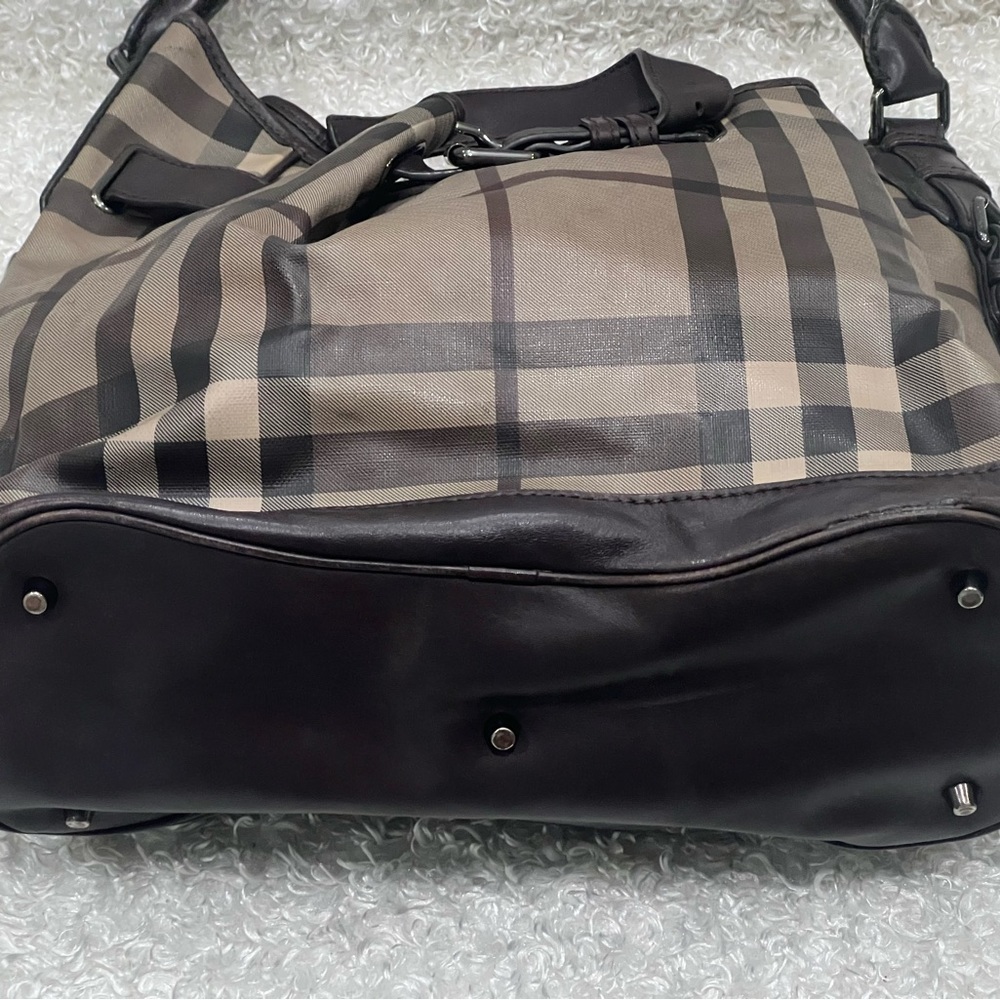 Burberry Walden Hobo Smoked Nova Check Bag - Picture 4 of 16